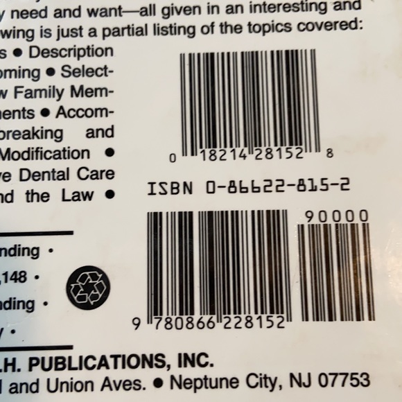 🛍 SAMOYEDS Vintage 1990 Pet Dog Puppy Care Book by Joyce Reynaud • Samoyed - Picture 4 of 11